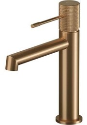 CERSANIT Bateria umywalkowa stojąca ZEN miedź szczotkowana S951-801