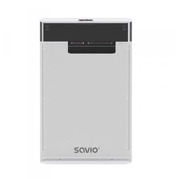 Savio Zewnętrzna obudowa na dysk HDD/SSD 2.5", USB