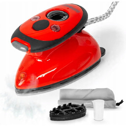 Duronic Si2 Rd Żelazko Podróżne 375W Czerwone Pokrowiec