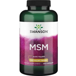 Swanson, MSM, 250 kapsułek