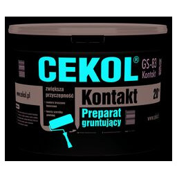 Preparat gruntujący GS-83-Kontakt 20 kg CEKOL