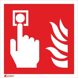 Z-F005 - Znak ochrony PPOŻ. Alarm PPOŻ