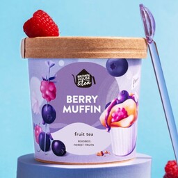 Herbata Brown House&Tea BERRY MUFFIN - rooibos
