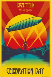 Led Zeppelin Celebration Day - plakat