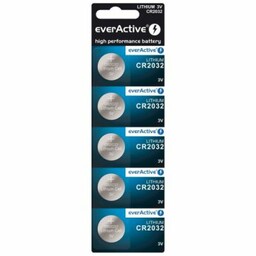 everActive CR2032 Bateria alkaliczna, litowa 3V opakowanie 5