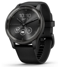 GARMIN Zegarek sportowy Vivomove Trend Grafitowy Słuchawki