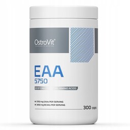 OstroVit EAA 5750 mg 300 kapsułek l-leucyna