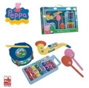 Zestaw instrumentów dla dzieci, 4 elementy, Świnka Peppa,