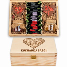 Skrzynka Prezentowa Z Grawerunkiem Prezent Na Dzień Babci