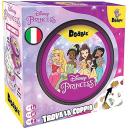 Asmodee Dobble: Disney Princess, zabawna gra planszowa