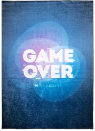Dywan dla Chłopaka Antypoślizgowy Game Over 80X200 Gra