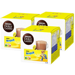 ZESTAW Kapsułki Nescafé Dolce Gusto Nesquik 3x16 sztuk