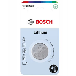 1x Bateria Bosch Lithium coin CR2032