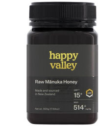 Happy Valley, miód Manuka UMF 15+, 500 g