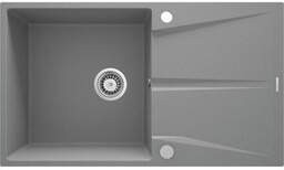 DEANTE Zlewozmywak 86x50 CORIO szary metalik ZRC_S11A (WR)