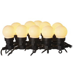 Girlanda łańcuch party 10 x 5 LED mleczne