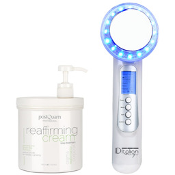 Masażer antycelulitowy ultradzwiekowy Fototerapia Ujędrnianie + serum
