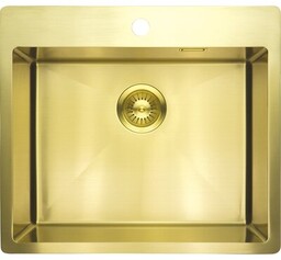 DEANTE Zlewozmywak 55X50,5 OLFATO PRECIOUS złoty szczotkowany ZPO_R10B