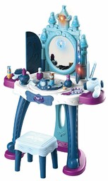 Baby Mix toaletka dziecięca z krzesełkiem IceWorld niebieska,