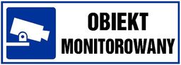 Tabliczka Obiekt Monitorowany