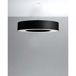 Sollux Lighting Żyrandol SATURNO 90 SL.0796 czarny