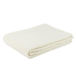 Kampol Koc dziany lea 130x170 naturalny wyroby rehabilitacyjne
