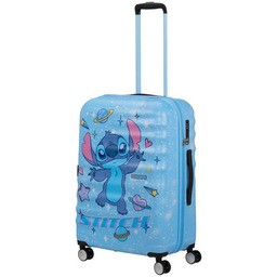 Walizka średnia American Tourister Wavebreaker Disney - Stitch