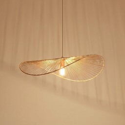 Lampa Wisząca Lindby, Valdorin, ściemnialny, beżowy, salon, papier