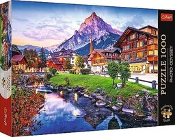 Trefl PUZZLE 1000 ALEPEJSKIE MIASTECZKO SZWAJCARIA TREFL