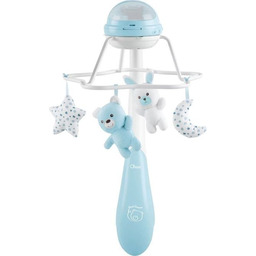 Chicco Zabawki 153275 KARUZELA RAINBOW COT MOBILE BLUE