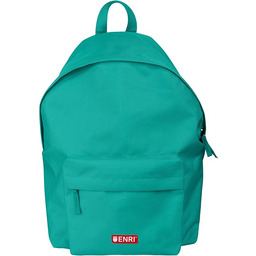 Enri, Plecak szkolny unisex, 2 kieszenie, wyściełane plecy