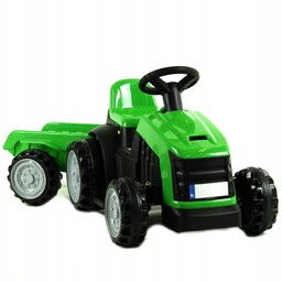 Traktor na akumulator dla dzieci przyczepka