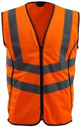 KAMIZELKA OSTRZEGAWCZA MASCOT SAFE SUPREME WINGATE 50145-977; POMARAŃCZ
