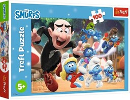 TREFL Puzzle Smerfy Nauki Papy Smerfa 16481 (100