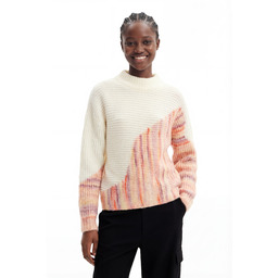 Desigual Asymetryczny sweter