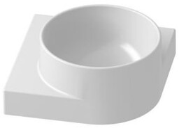 RAVAK XJX01228000 Umywalka ceramiczna YARD 280 C biała