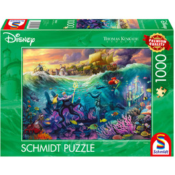 Schmidt, Puzzle PQ THOMAS KINKADE Mała Syrenka