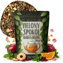 Herbata zielona Zielony Spokój 50 g melisa jabłko
