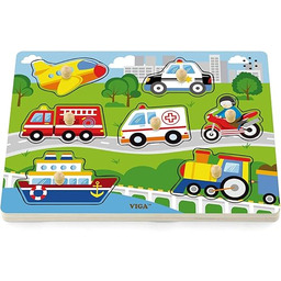 Viga Zabawki - 51274 - Puzzle dźwiękowe -