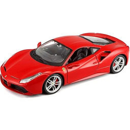Bburago 18-26013RD Ferrari 1:24 Race and Play 488