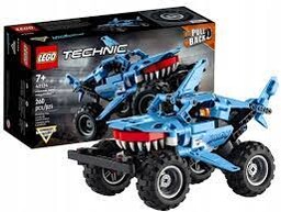 Lego Technic 42134 Monster Jam Megalodon Rekin Niebieski