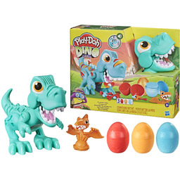 Play-Doh Dino Crew Przeżuwający dinozaur wydający zabawne dźwięki,