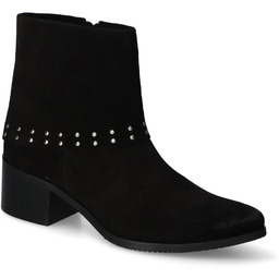 Botki Karino 5309/003-F Czarne welur
