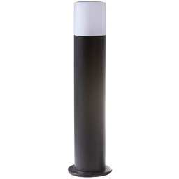 Słupek ogrodowy metalowy czarno-biały 80cm AZ4481 z serii