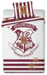 Faro Pościel bawełniana 160x200 Harry Potter 004 Herb