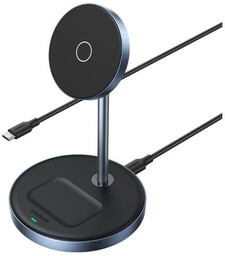 UGREEN 2in190668 Srebrno-niebieski Ładowarka indukcyjna