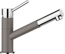 BLANCO 526952 Bateria KANO-S Silgranit-Look wulkaniczny szary/chrom