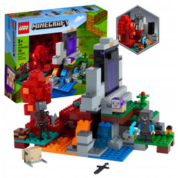 Lego Minecraft 21172 Zniszczony portal
