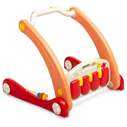 Toyz 2W1 CHODZIK Z MATĄ MUZYCZNĄ PINK