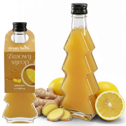 Syrop zimowy imbirowy z cytryną 250 ml naturalny